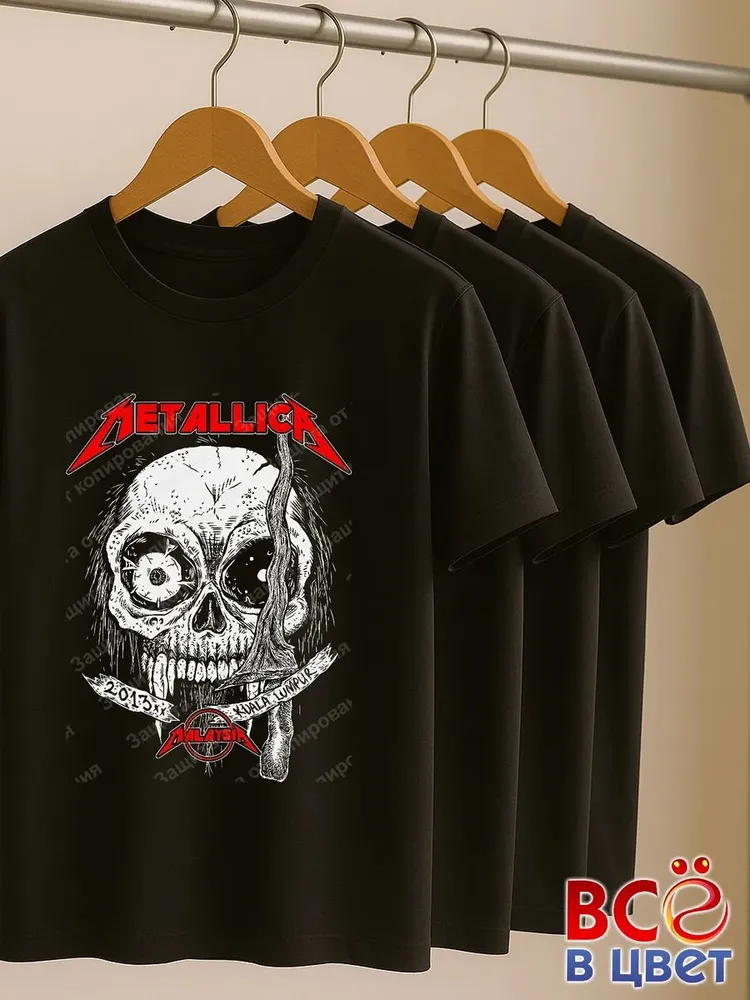 Футболка Metallica 2013 Kuala Lumpur — фото 6