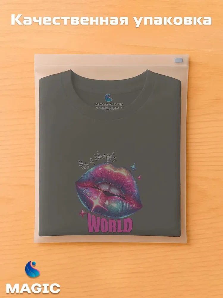 Футболка с губами Sassy Lips — фото 5