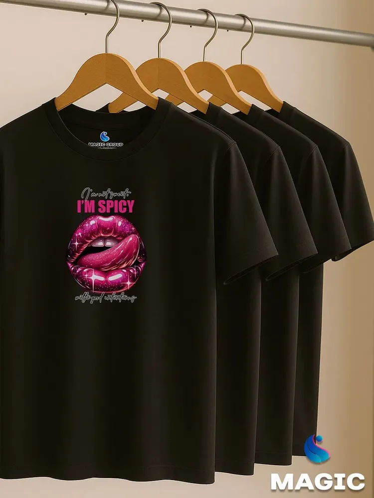 Футболка с губами Sassy Lips — фото 6