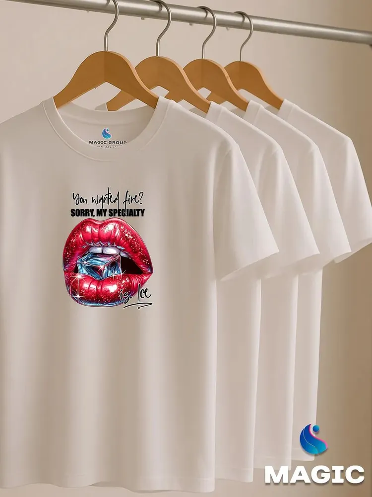Футболка с губами Sassy Lips — фото 6