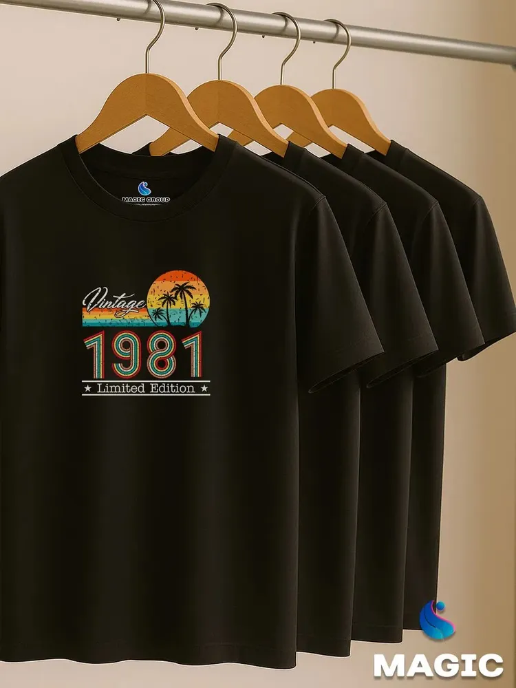 Футболка хлопковая Vintage 1981 Limited Edition — фото 6