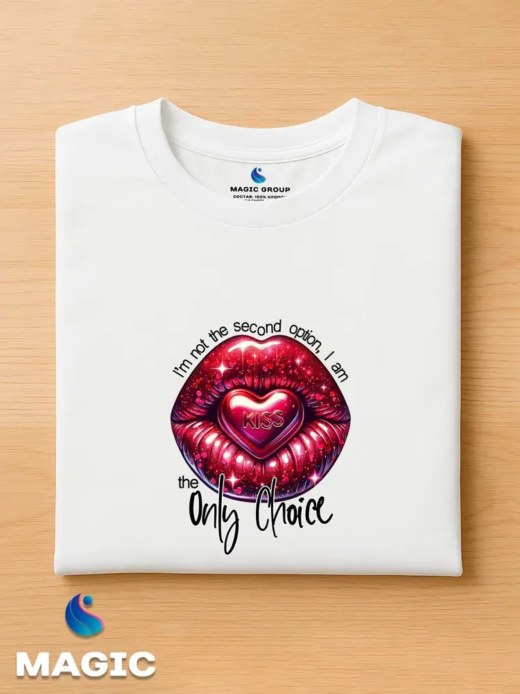 Футболка с губами Sassy Lips — фото 4