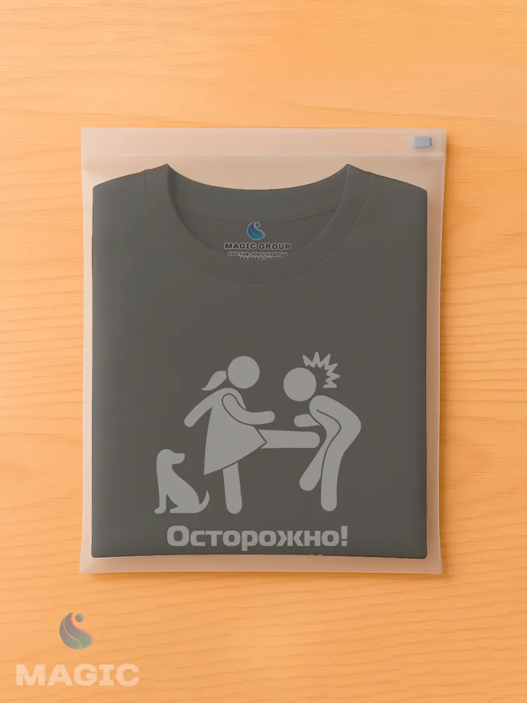 Футболка с принтом хлопковая Злая собака — фото 5