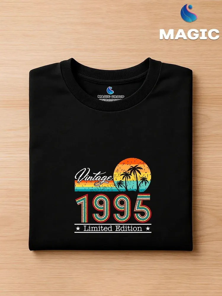 Футболка хлопковая Vintage 1995 Limited Edition — фото 3