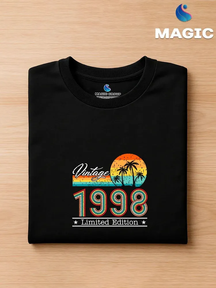 Футболка хлопковая Vintage 1998 Limited Edition — фото 3
