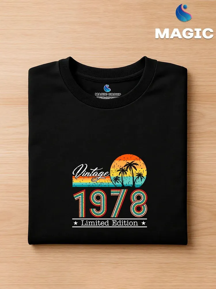Футболка хлопковая Vintage 1978 Limited Edition — фото 3